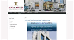 Desktop Screenshot of hoteltowntower.com